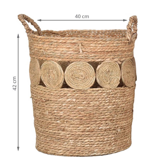 Straw Basket Large